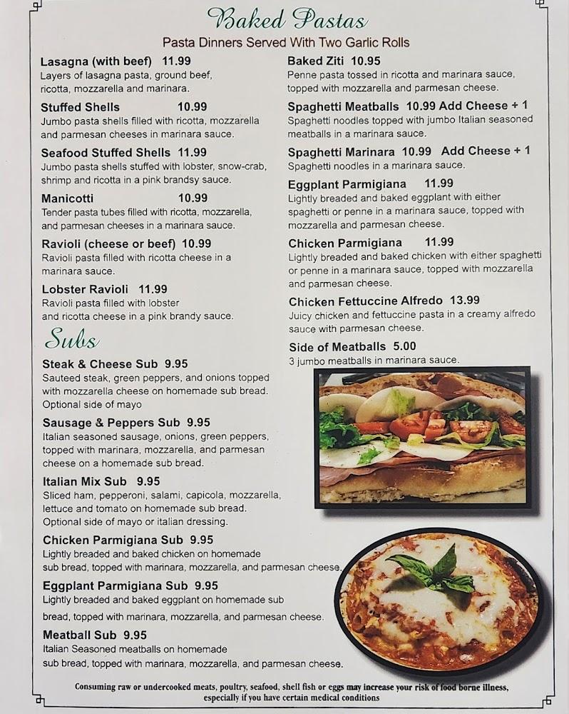 Fratello's Pizza Menu image 3